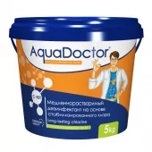 Дезинфектант для бассейна на основе хлора длительного действия AquaDoctor C-90T, 5 кг. 