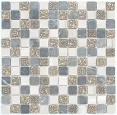 Мозаика для хамама NSmosaic серии Stone K-736 298х298мм, мрамор
