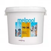 Дезинфектант для бассейна на основе гипохлорита кальция Melpool N.X 70/20, таблетки по 20г, 5 кг