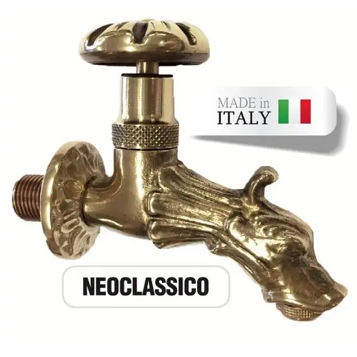 Кран латунный для хамама Morelli Neoclassico