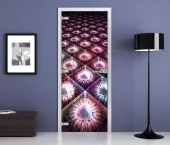 Дверь стеклянная межкомнатная MaybahGlass Premium Abstraction 09, 800х2000