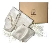 Набор для сауны Linen Steam Naturel Premium, женский, лён 100%
