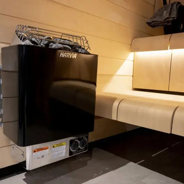 Электрическая печь Harvia Trendi KIP80 Black со встроенным пультом в интернет-магазине WellMart24.com