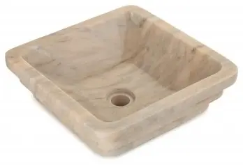 Раковина мраморная РМ15 (400х400х150) вес 24 кг