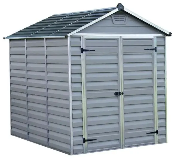 Сарай пластиковый Palram Skylight 6x8' ft, dark grey