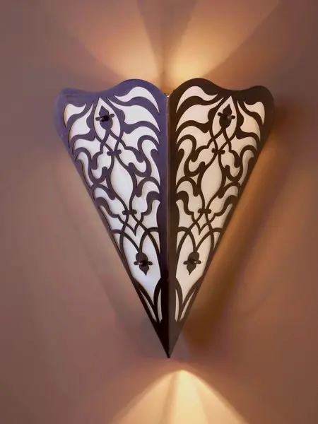 Светильник для хамама W-141G, латунь