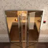Дверь для турецкой парной DoorWood Prestige 1510мм х 1990мм, стекло прозрачное