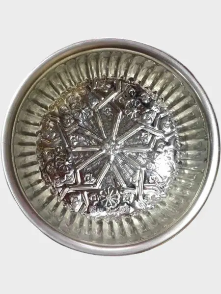 Чаша для омовения медная CR-11, цвет серебро