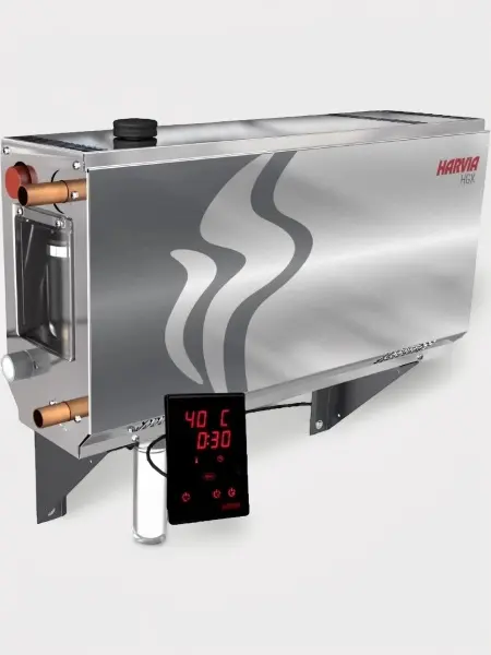 Парогенератор Harvia HELIX HGX11XW 10.8 кВт с контрольной панелью WiFi в комплекте