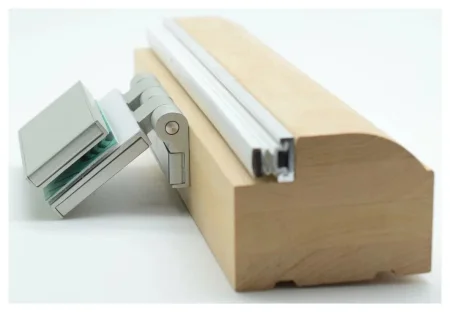 Дверь DoorWood бронза Эталон Лайт  для бани, 700 х 1900 мм, без порога, полотно стекло, коробка осина