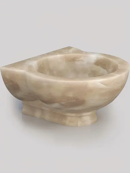 Курна мраморная КМ37 (500х500х250) вес 53 кг