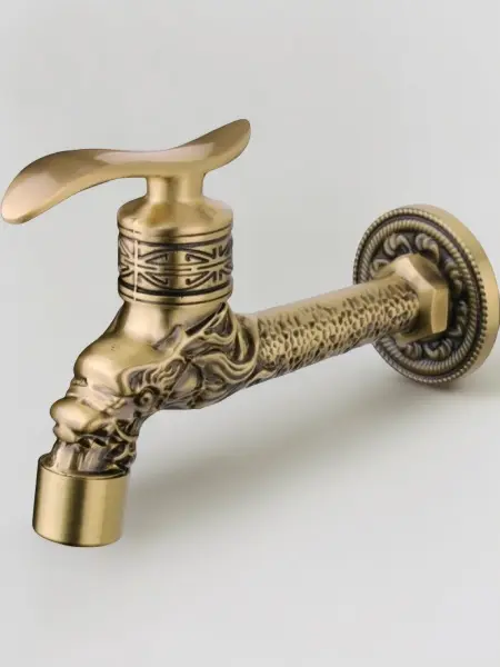 Кран латунный для хамама, цвет бронза, 21595/1