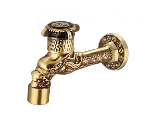 Кран латунный для хамама, цвет бронза, 21596/1