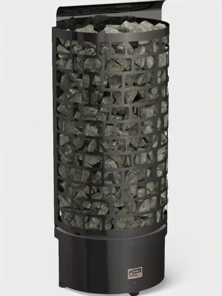 Электрическая печь Sawo Aries Wall ARI3-45NI2-WL-BL-P-C, Black, пристенная, блок мощности без пульта в интернет-магазине WellMart24.com