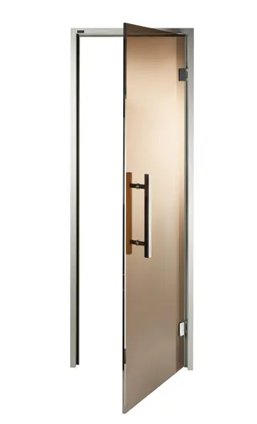 Дверь для турецкой парной GRANDIS GS 9x21 (880мм х 2090мм), стекло бронза