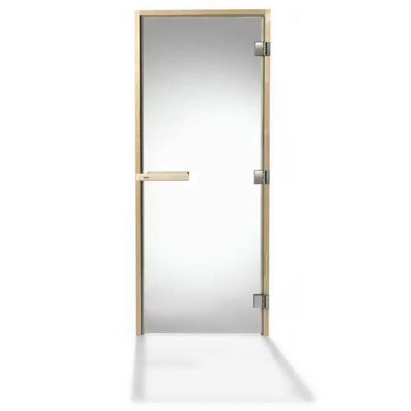 Дверь для сауны Tylo DGB, 700мм х 2000мм, без порога, бронза, коробка осина, 91031520