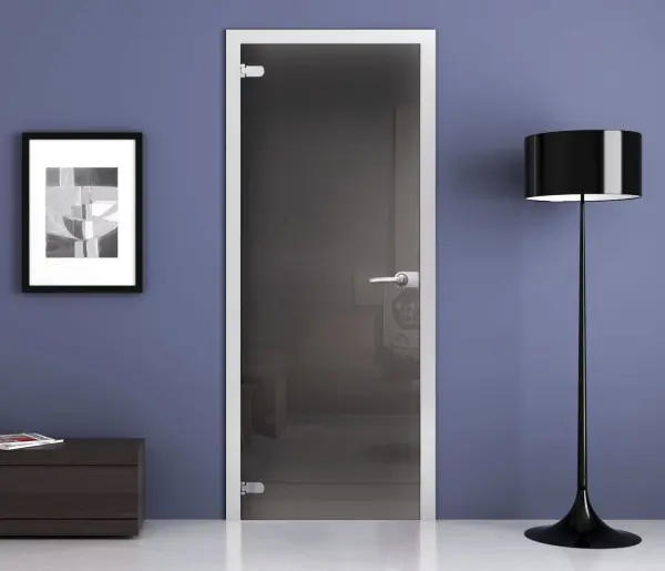 Дверь стеклянная межкомнатная MaybahGlass Classic CC05, 700х2000, серое