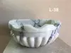 Курна для хамама из мрамора ВТН-38 (450х300х200) вес 30 кг