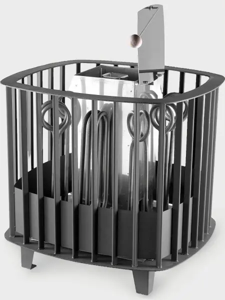 Электрическая печь VVD Премьера Руса 12кВт (с закрытой каменкой) без пульта в интернет-магазине WellMart24.com