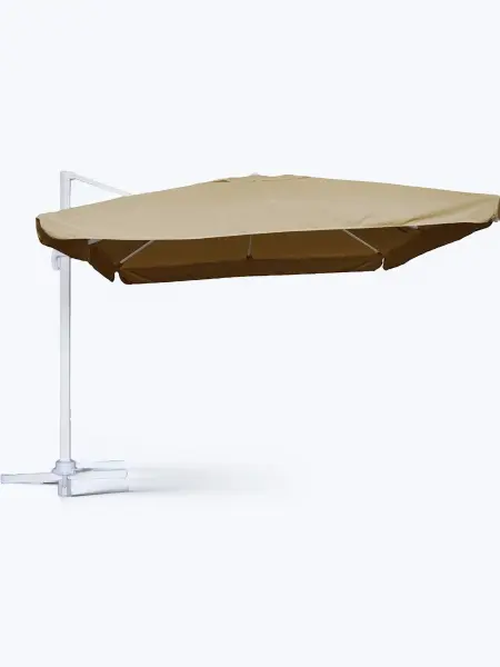 Зонт для кафе Валенсия, 3,0x4,0м, песочный