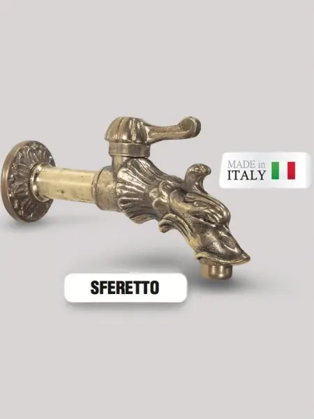 Кран латунный для хамама Morelli Sferetto