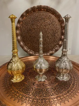Аромалампа медная для хамама