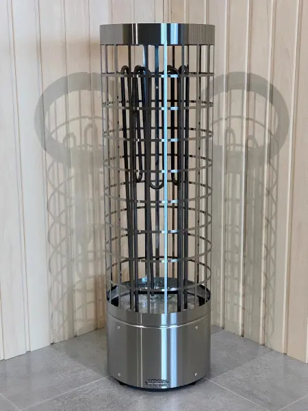 Электрическая печь для сауны и бани Цилиндр 9 кВт, без пульта в интернет-магазине WellMart24.com