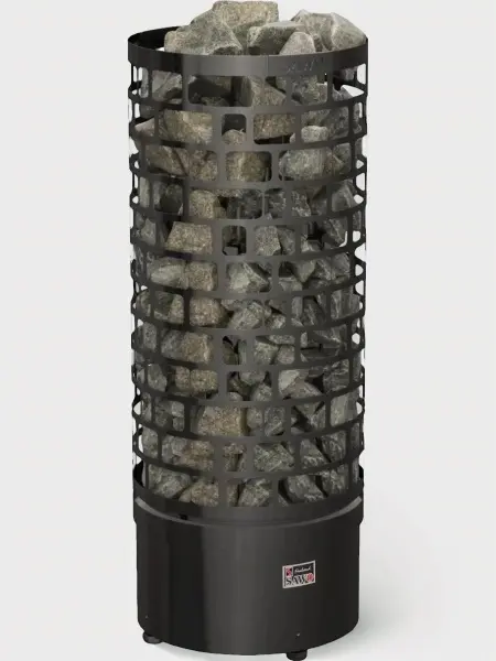 Электрическая печь Sawo Aries Round ARI6-150NS-P, Black, без пульта в интернет-магазине WellMart24.com