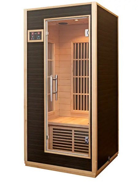 Инфракрасная сауна Harvia Radiant SGC0909BR одноместная, хемлок