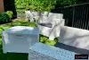 Комплект садовой мебели B:Rattan Nebraska Terrace Set, white