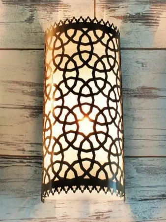 Светильник для хамама WY-115/30, латунь