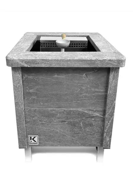 Электрическая печь Karina Quadro 18 кВт, талькохлорит, без пульта в интернет-магазине WellMart24.com