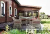 Комплект садовой мебели из искусственного ротанга Mokka Villa Rosa 4, grey
