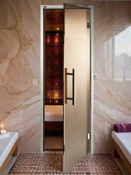 Дверь для турецкой парной GRANDIS GS 7x19 (680мм х 1890мм), стекло бронза
