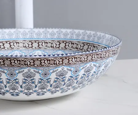Раковина на столешницу Marrakesh, (405х405х125мм), 1008
