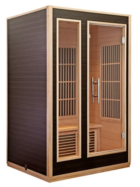 Инфракрасная сауна Harvia Radiant SGC1210BR двухместная, хемлок