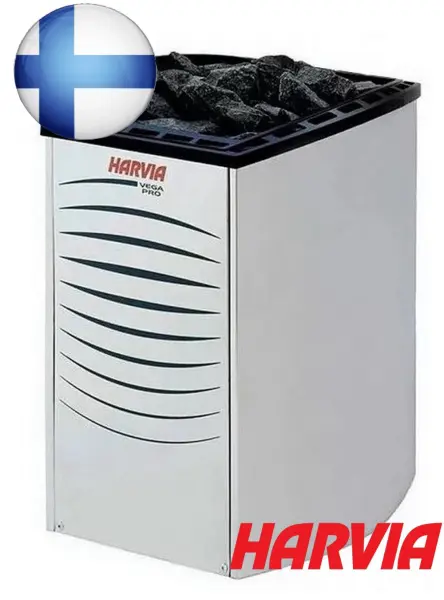Электрическая печь Harvia Vega Pro BC165 Steel, без пульта в интернет-магазине WellMart24.com