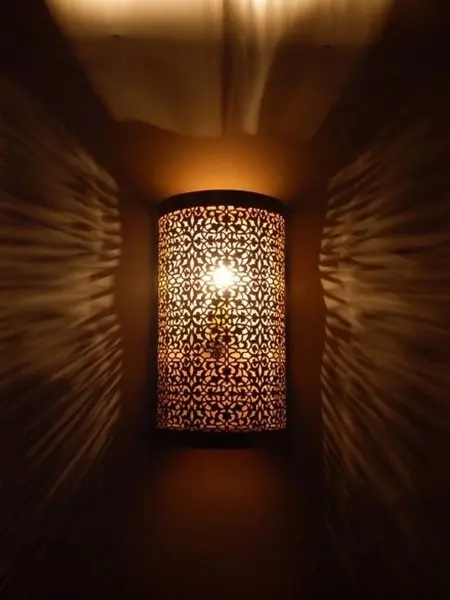 Светильник для хамама MD-148, латунь