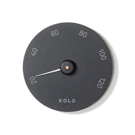 Термометр для сауны и бани Kolo Black, 29006
