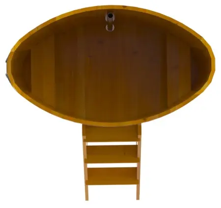 Купель овальная BentWood 0,8 x 1,42 h=1,4 (лиственница натуральная)
