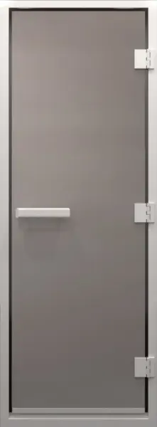Дверь для турецкой парной DoorWood 800мм х 1900мм, стекло сатин