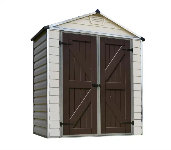 Сарай пластиковый Palram Skylight 6x3' ft, tan