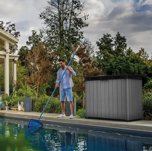 Пластиковый шкаф для улицы Keter Darwin, 1150L, grey