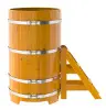 Купель овальная BentWood 0,8 x 1,42 h=1,4 (лиственница натуральная)