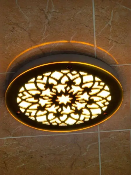 Светодиодный светильник Premier Decor Vostok, IP65, цвет золото, 