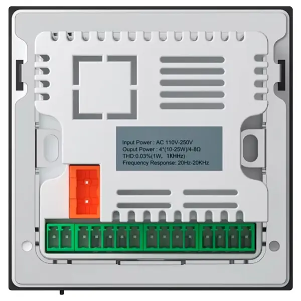 Акустическая система для сауны и хамама S&W Noise Round 4, White/White, IP-68
