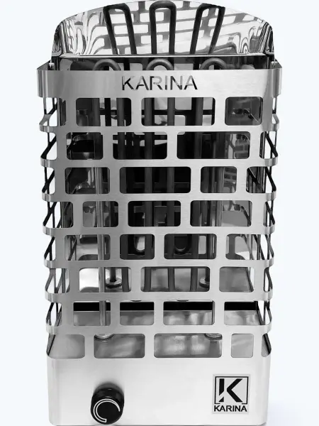 Электрическая печь для домашней сауны Karina Air 3 кВт, со встроенным управлением в интернет-магазине WellMart24.com