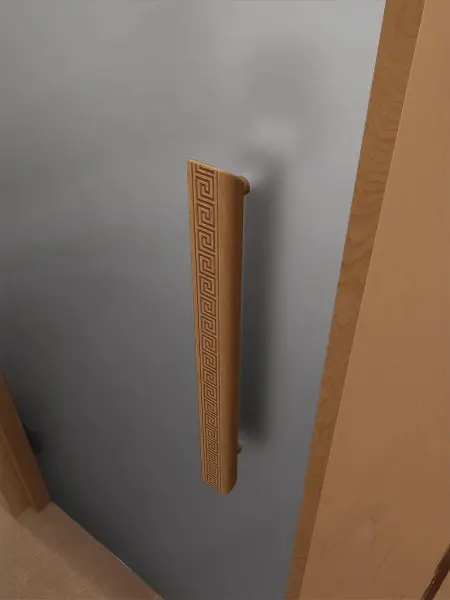 Дверь для сауны DoorWood Favorit, 700мм х 1900мм, без порога, сатин