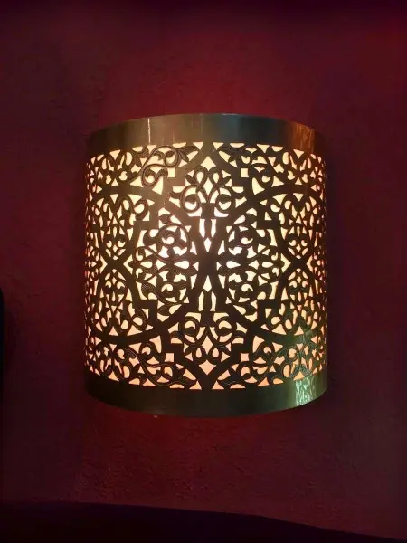 Светильник для хамама MD-144, латунь