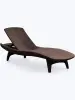 Шезлонг Keter Pacific, brown 197x75x40 см